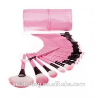 32pcs Custom Logo Pink Makeup Brush Set Complete Facial Foundation Brushes Cosmetic Beauty Kit